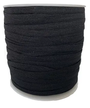 1/4" Elastic Black - 100 yards