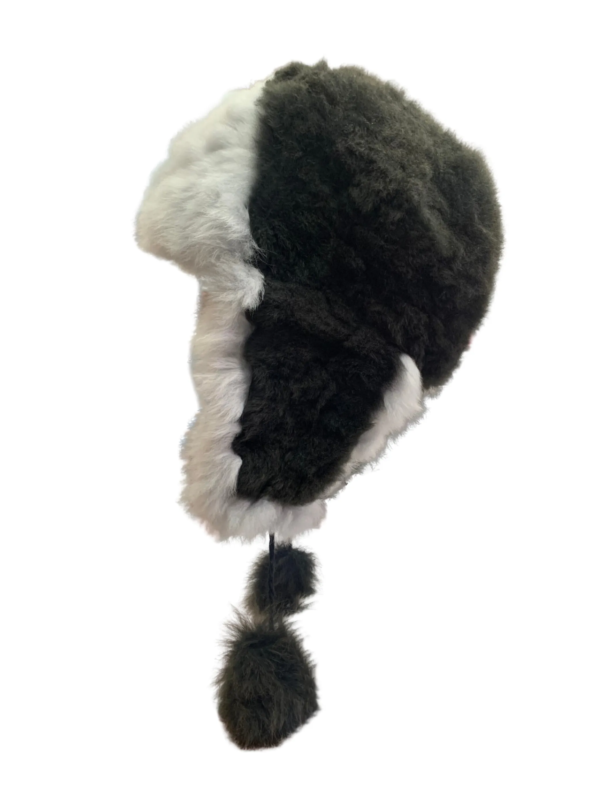 Alpaca Fur Bomber Hat