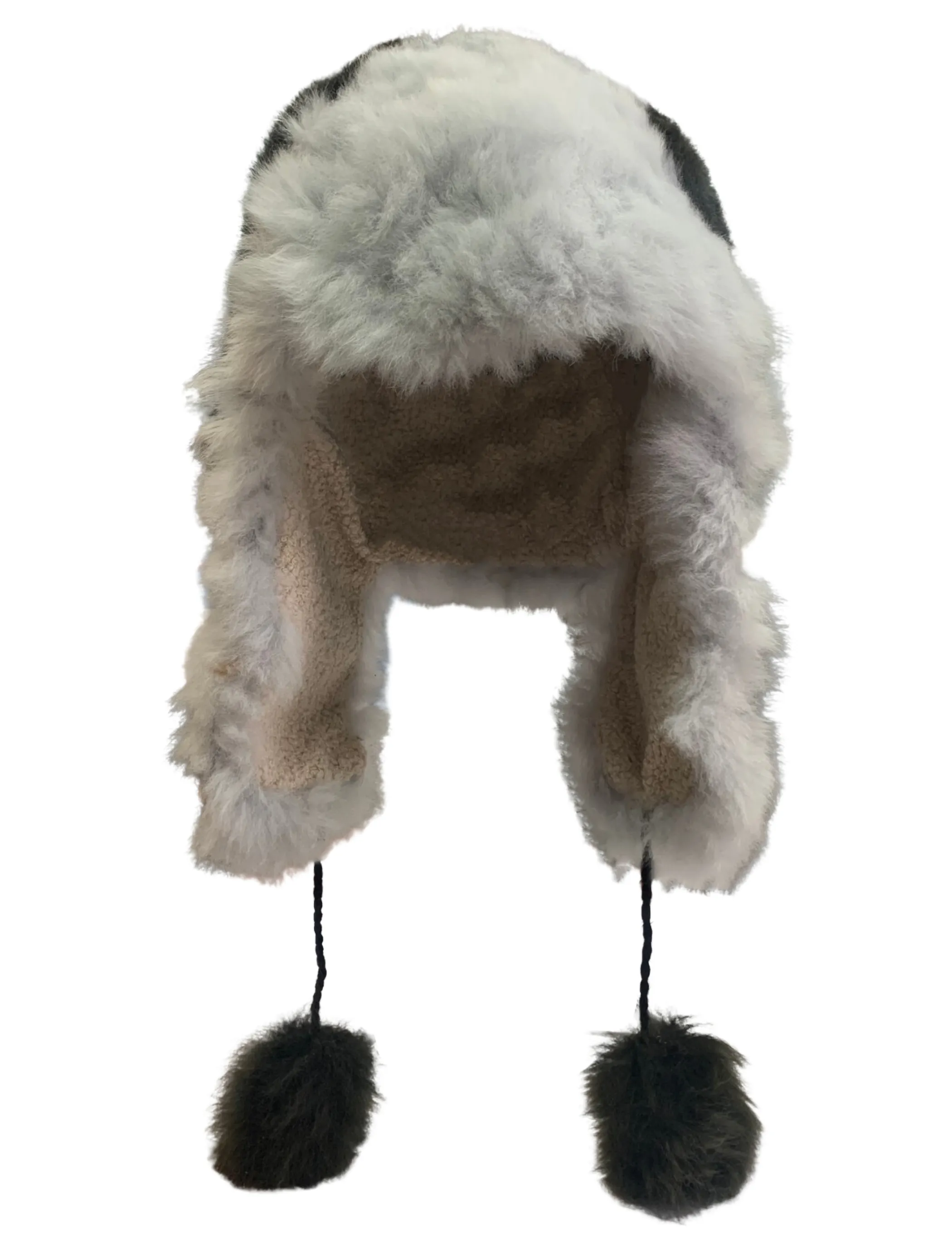 Alpaca Fur Bomber Hat