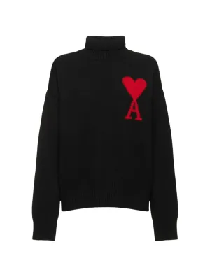 Ami de Coeur high-neck jumper