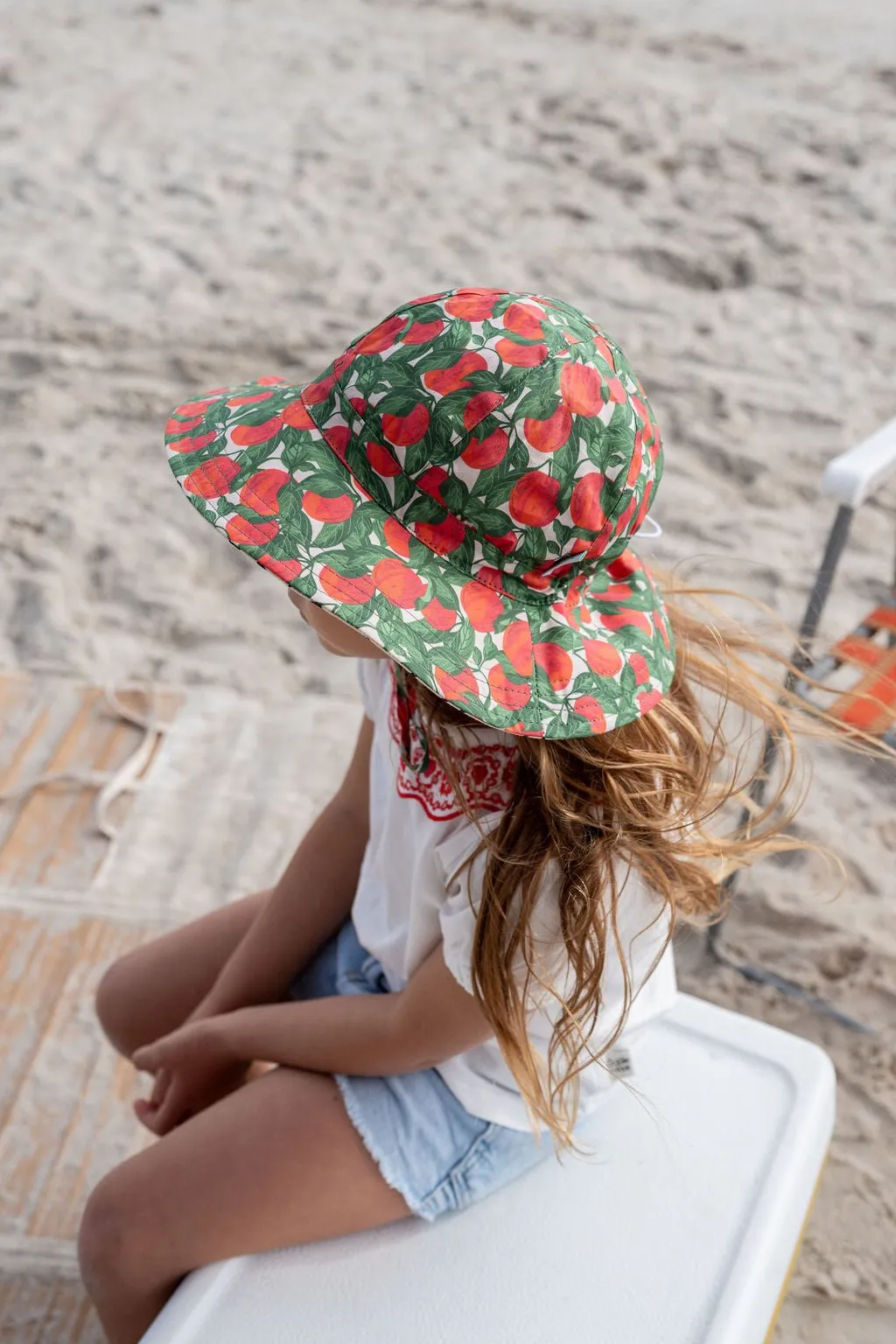 Apples Wide Brim Sunhat