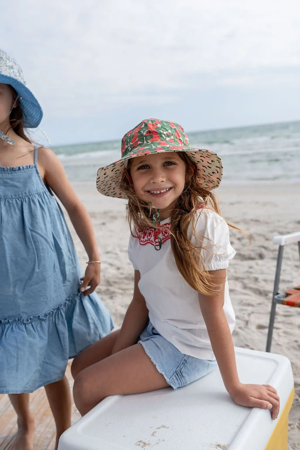 Apples Wide Brim Sunhat