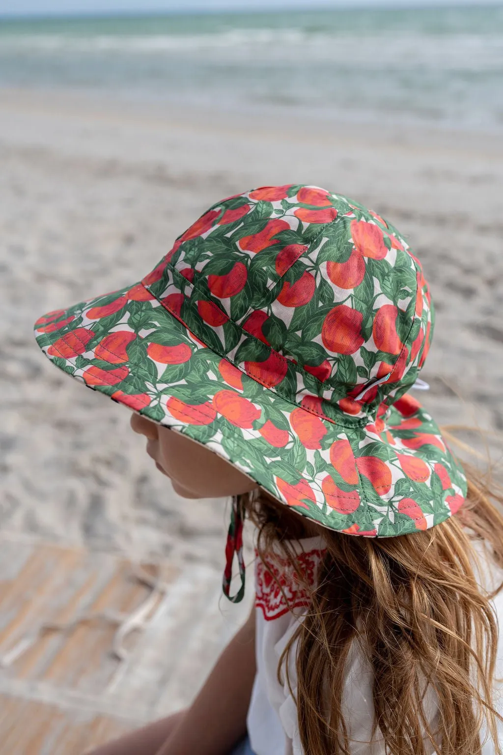 Apples Wide Brim Sunhat