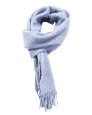 Blue Made in England Merino Wool Scarf