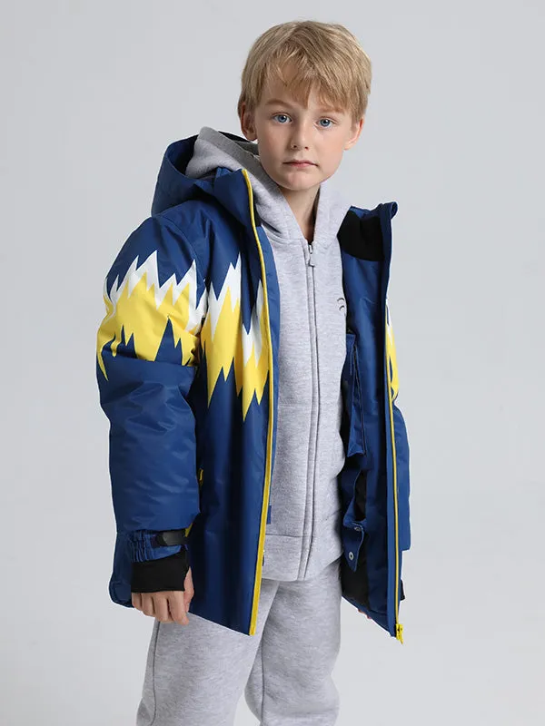 Boy & Girl's Phibee Lightning Duck Down Snow Jacket