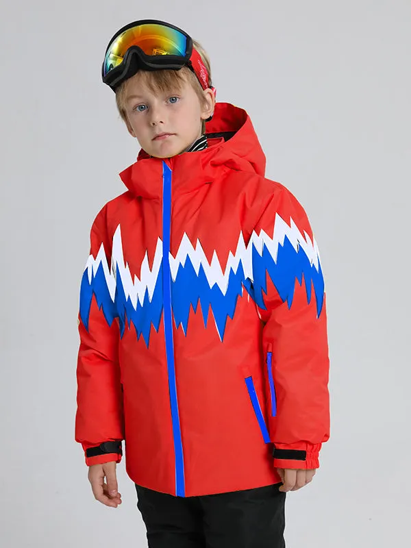 Boy & Girl's Phibee Lightning Duck Down Snow Jacket