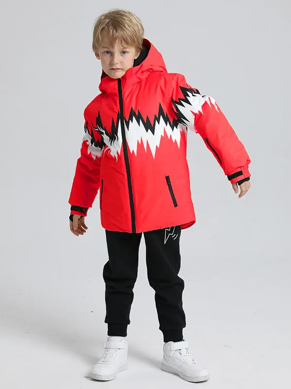 Boy & Girl's Phibee Lightning Duck Down Snow Jacket