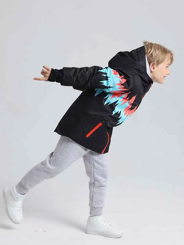 Boy & Girl's Phibee Lightning Duck Down Snow Jacket