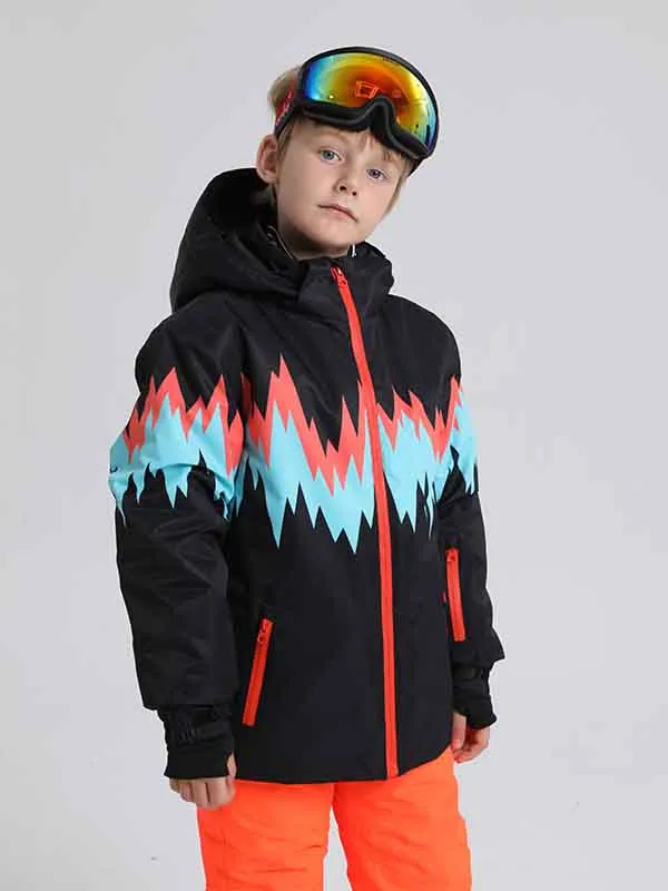 Boy & Girl's Phibee Lightning Duck Down Snow Jacket