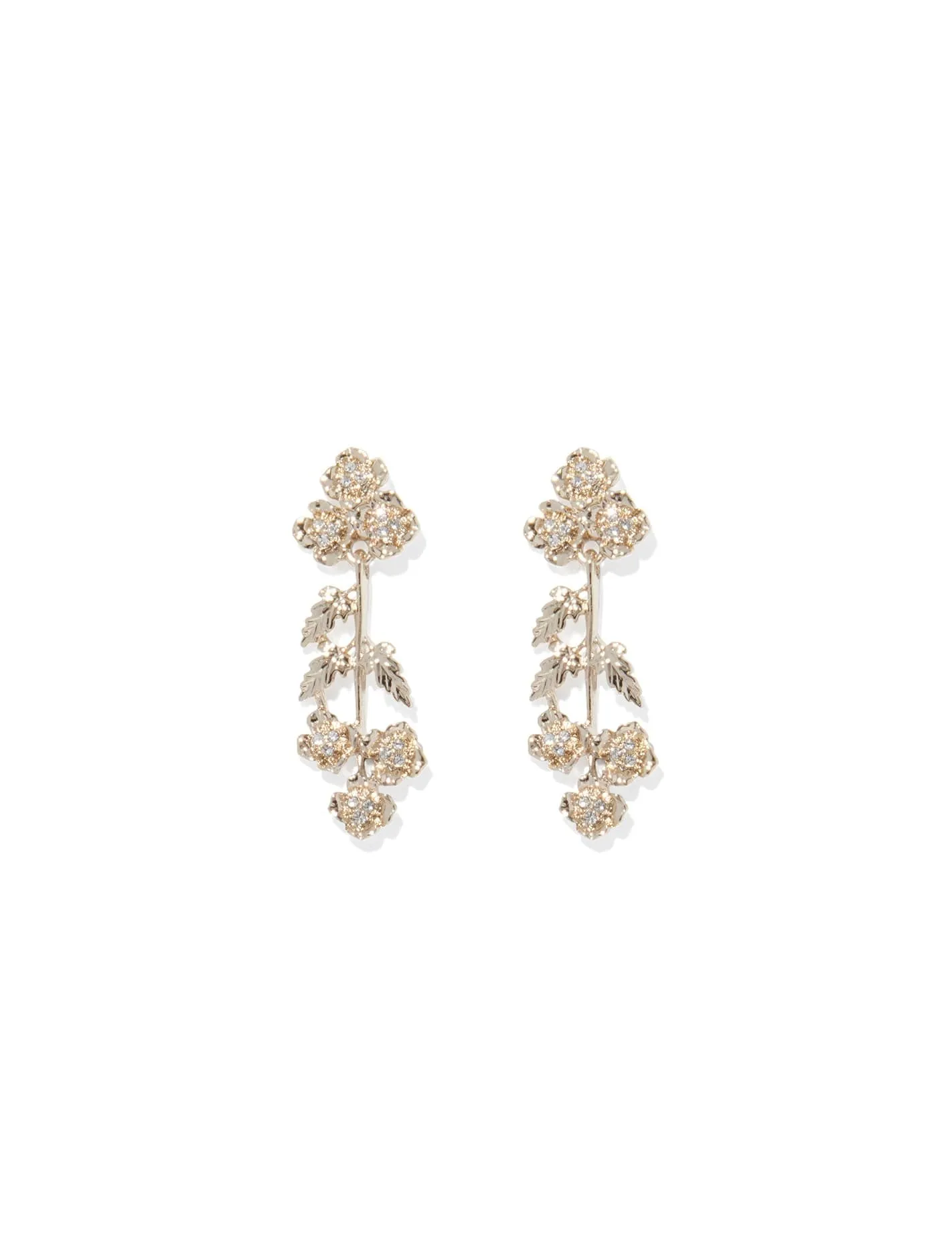 Cadence Floral Drop Earrings