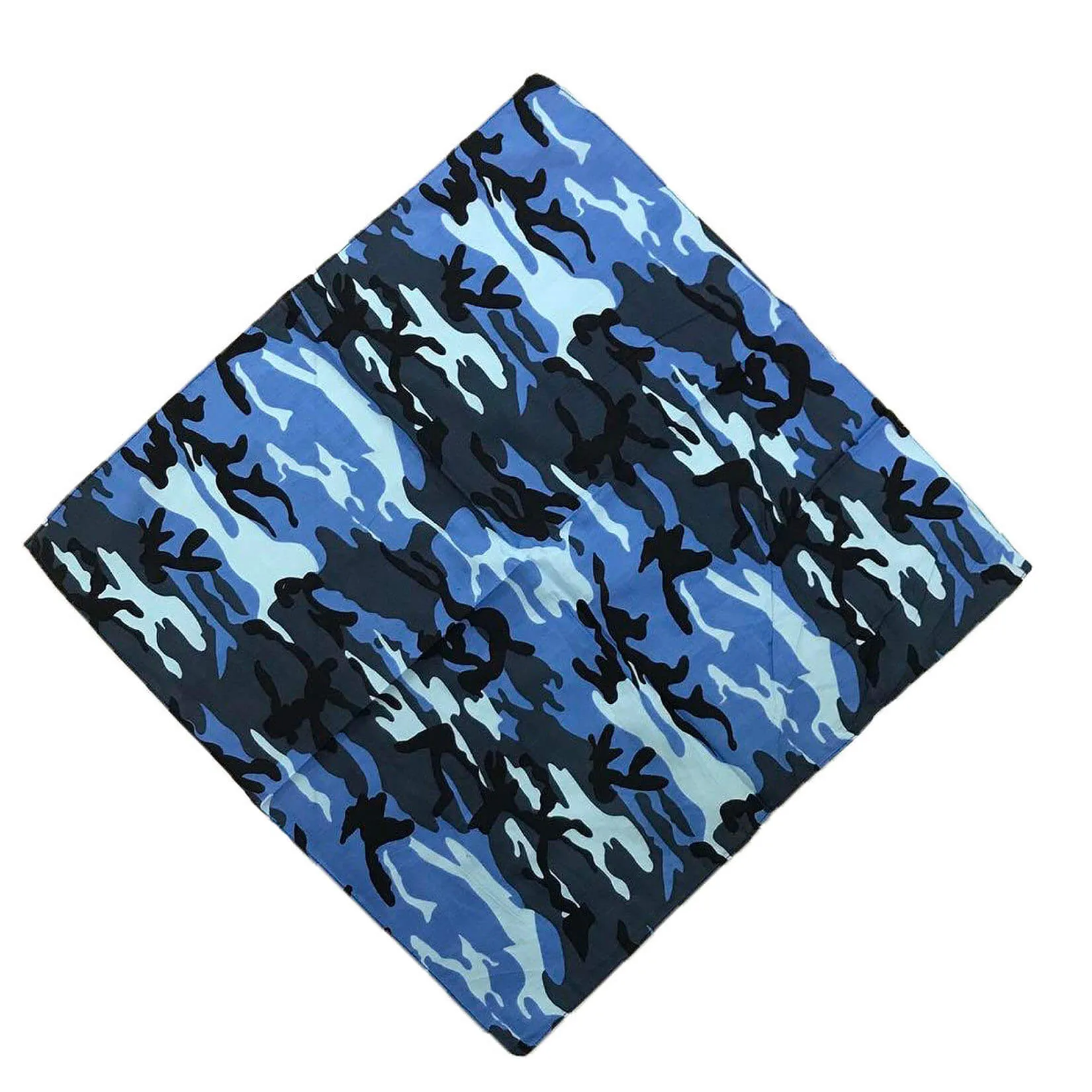 Camo Bandanas Cotton Headwraps Wristband Sports Face Cover for Running Cycling Hiking, 22 x 22 Inches