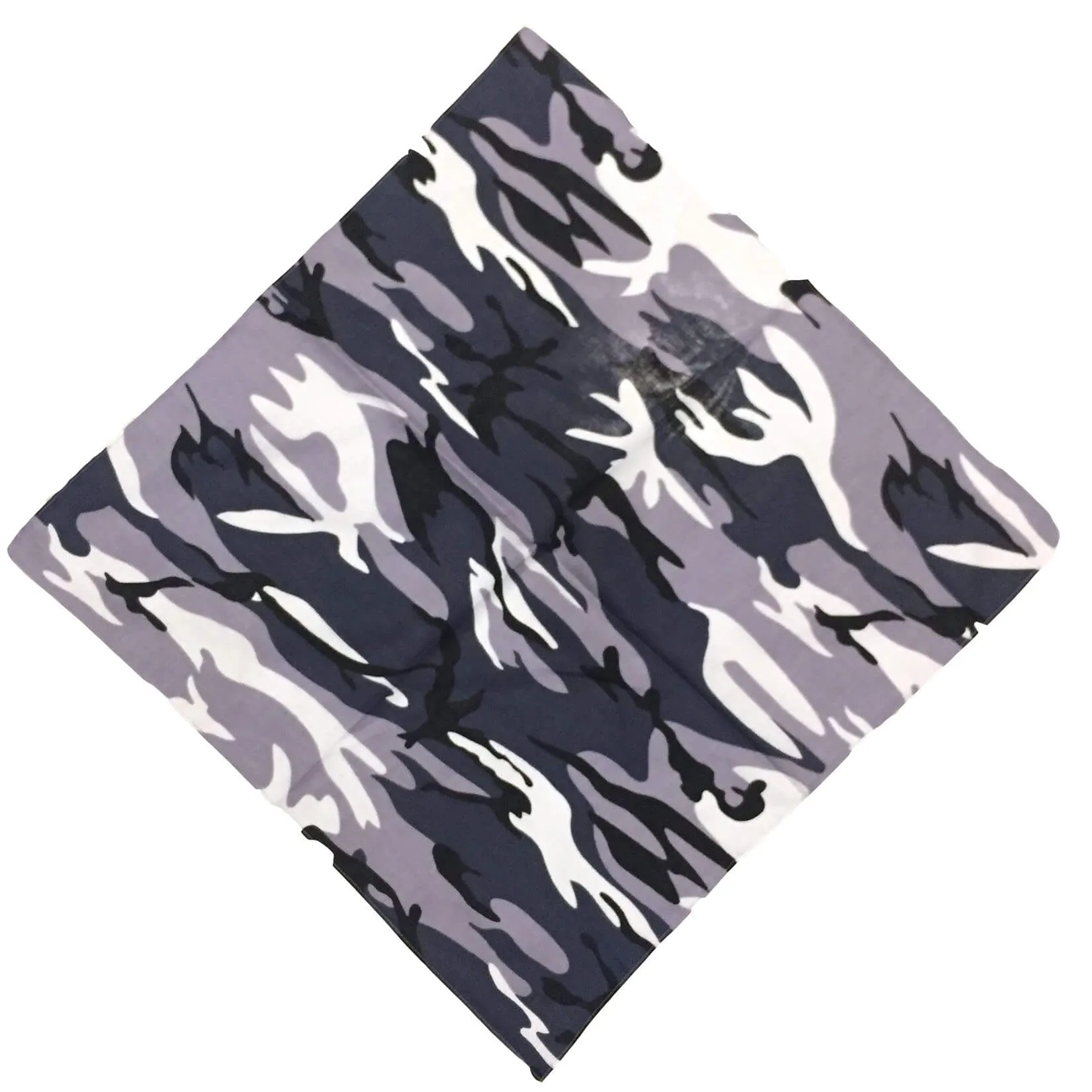 Camo Bandanas Cotton Headwraps Wristband Sports Face Cover for Running Cycling Hiking, 22 x 22 Inches