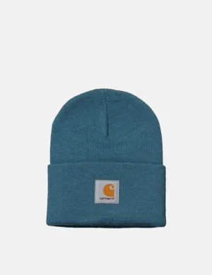 Carhartt-WIP Watch Cap Beanie Hat - Prussian Blue