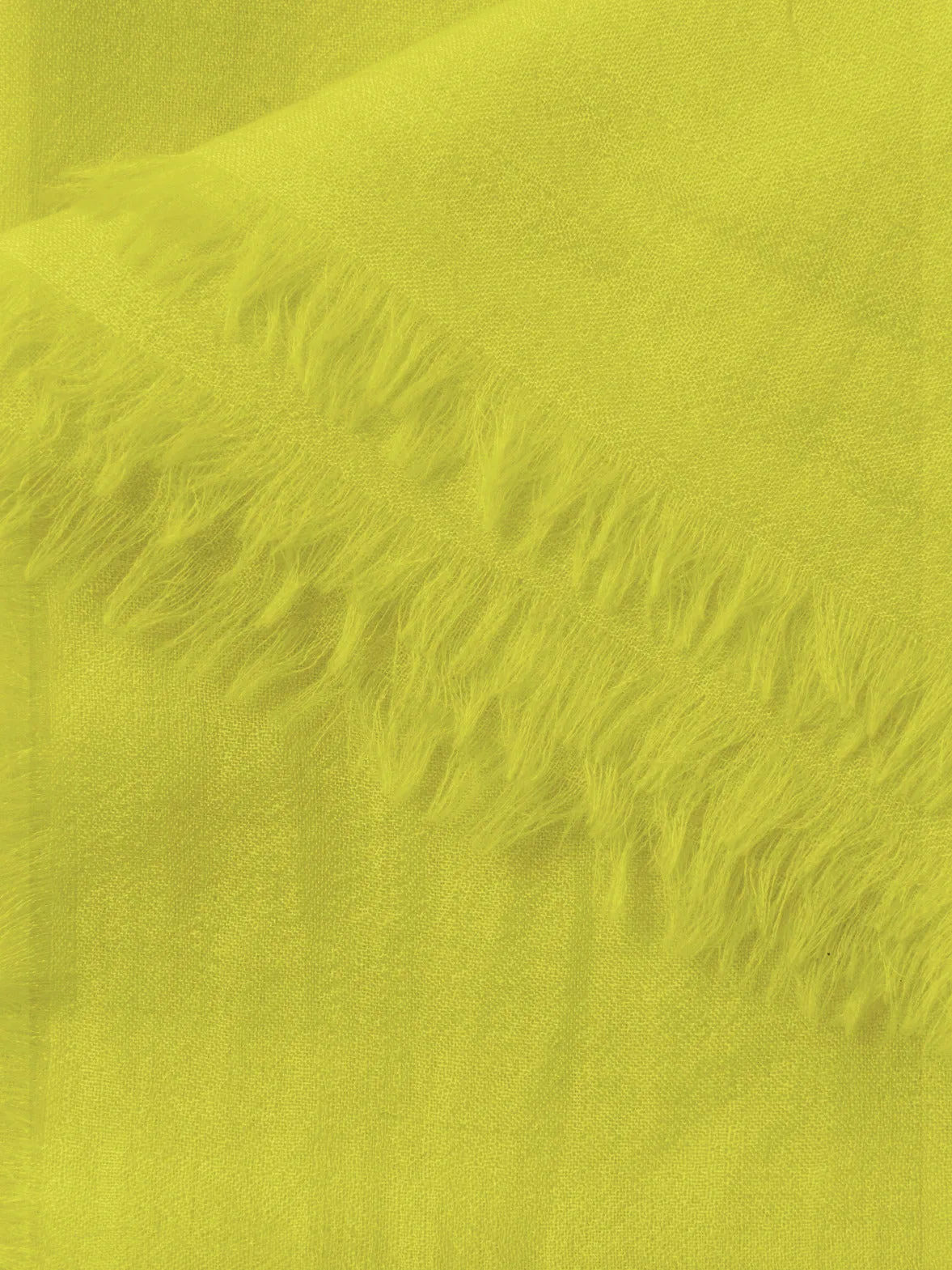 Cashmere Silk Scarf Limoncello