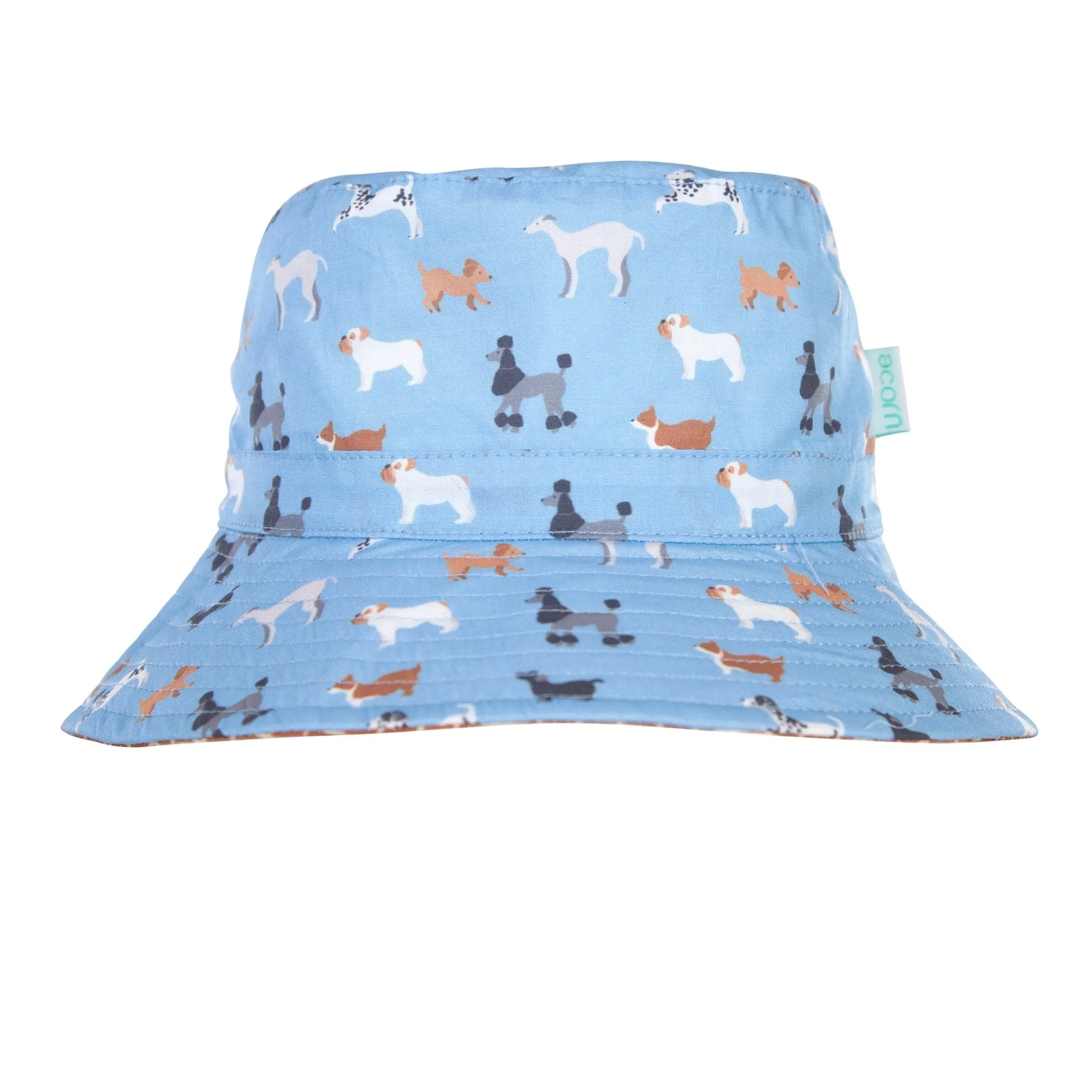 Central Park Doggies Wide Brim Bucket Hat