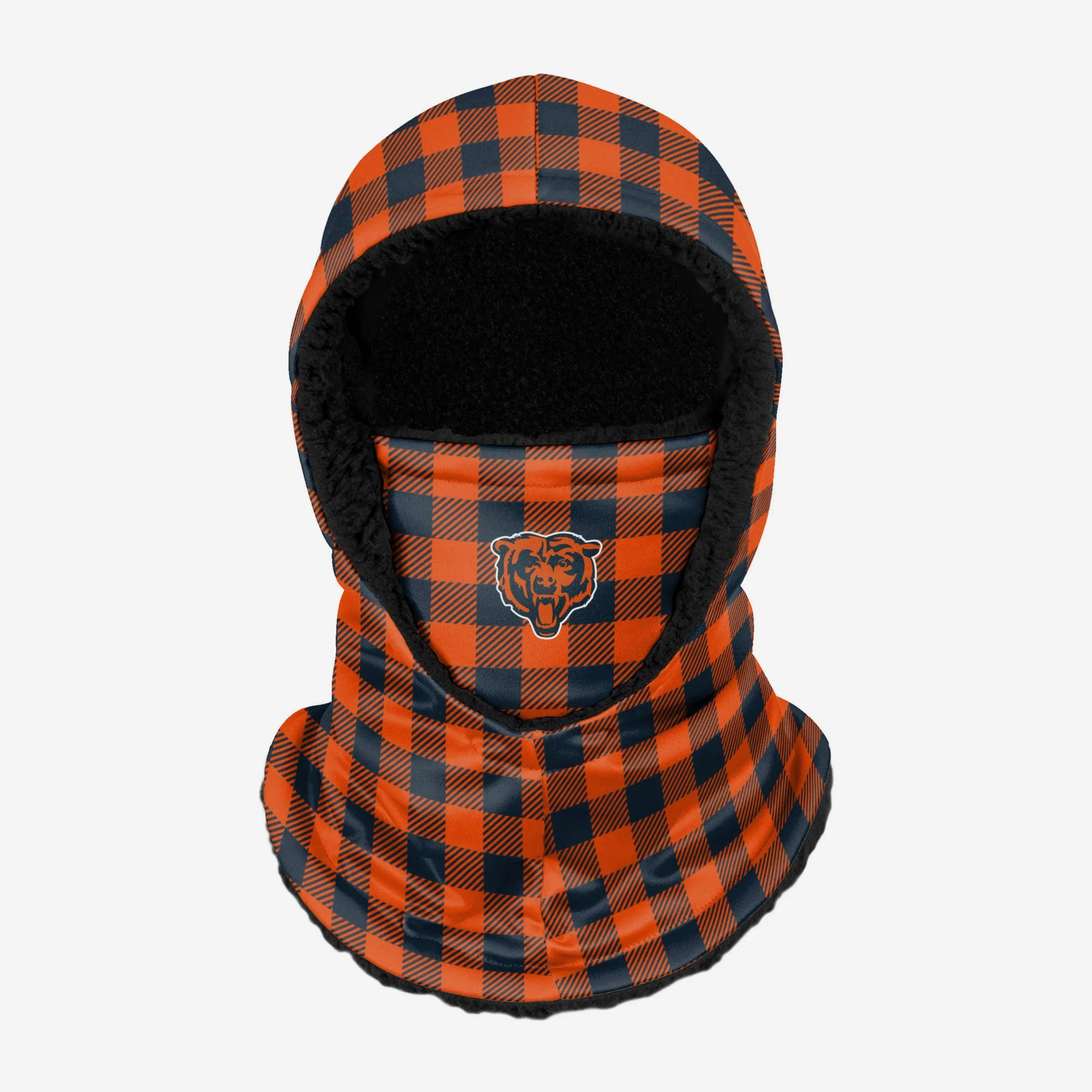 Chicago Bears Plaid Hooded Gaiter