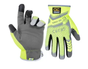 CLC 127M ANSI A5 Hi-Viz FlexGrip 363 Gloves, Size Medium