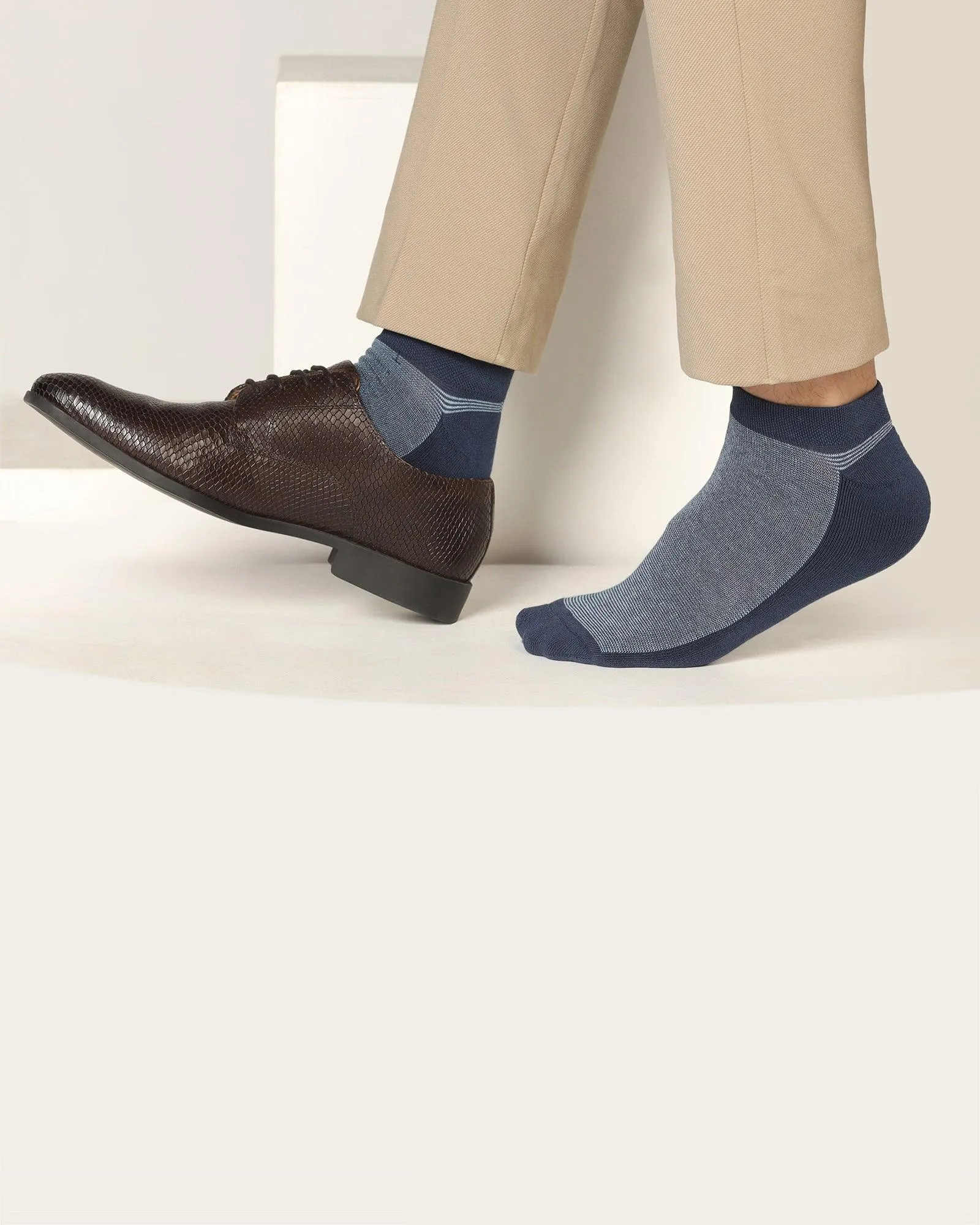 Cotton Mix Color Solid Socks - Sola