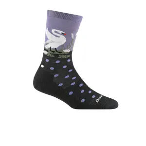 Darn Tough Wild Life Lightweight Crew Sock with Cushion (Women) - Charcoal