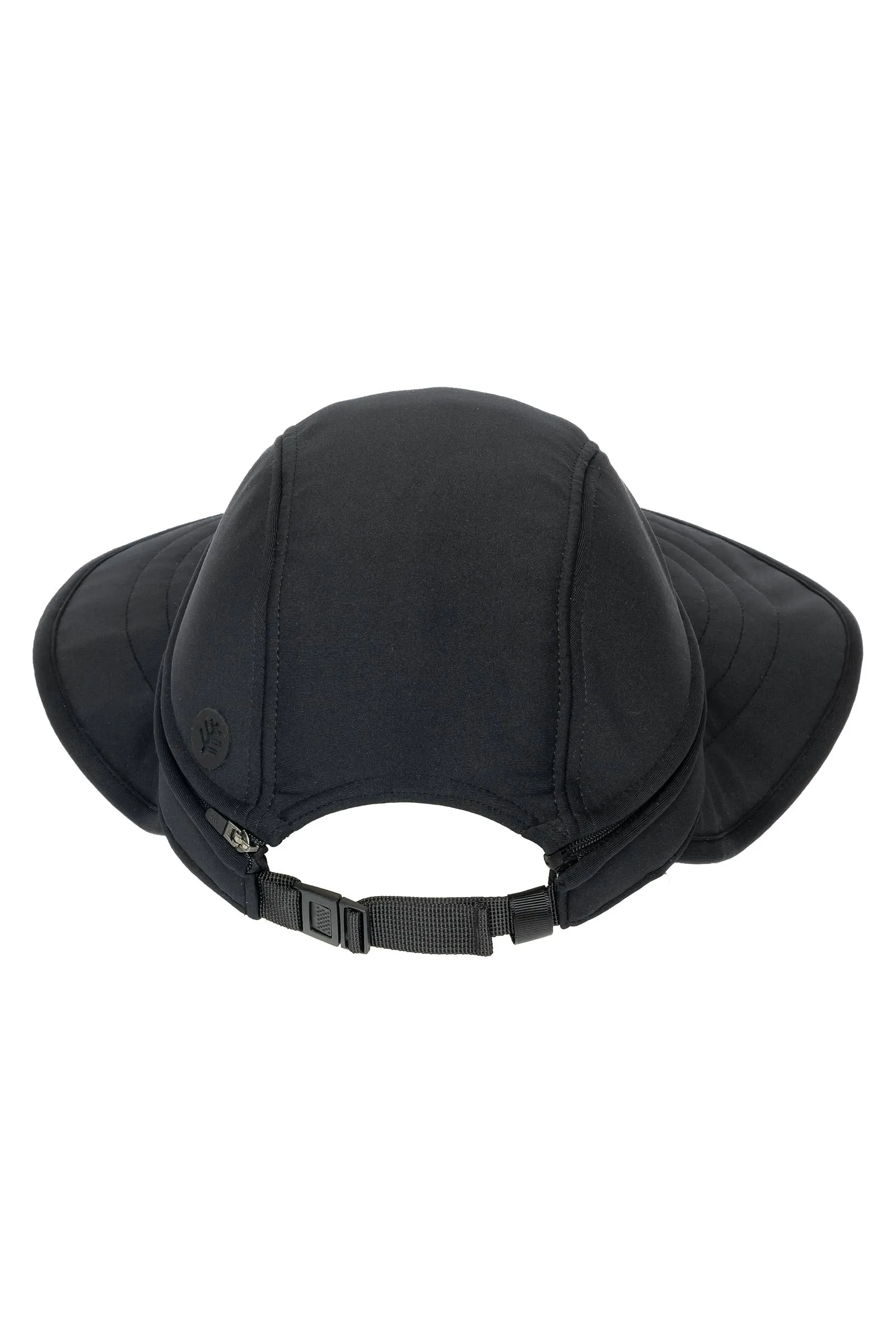 Delray Convertible Swim Visor  |  Black