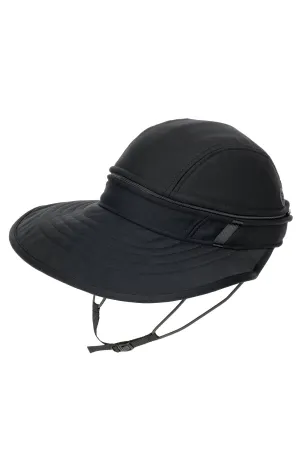 Delray Convertible Swim Visor  |  Black