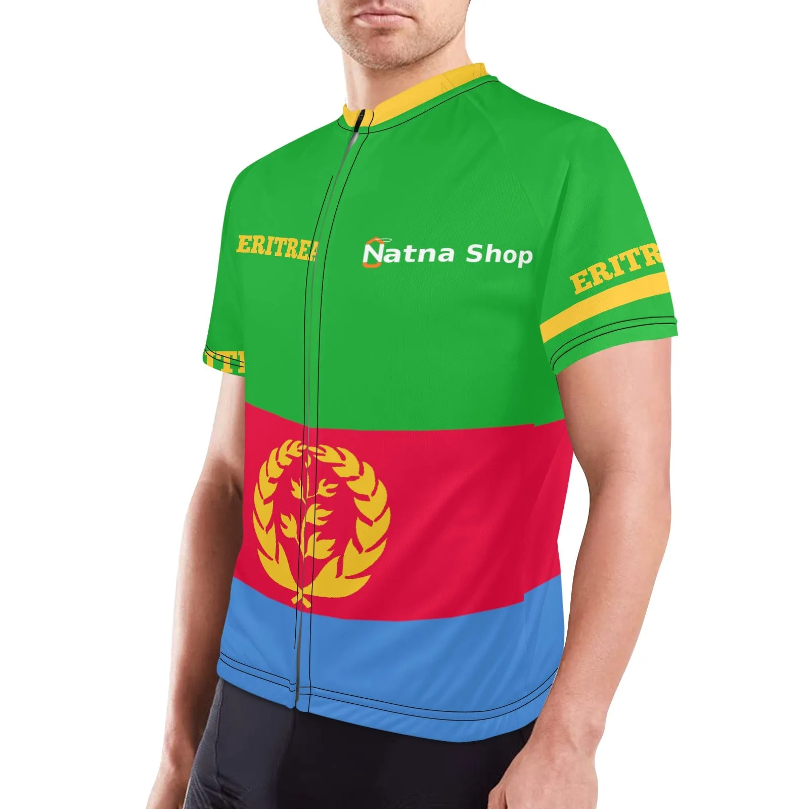 Eritrean Flag  Men's Cycling Jersey