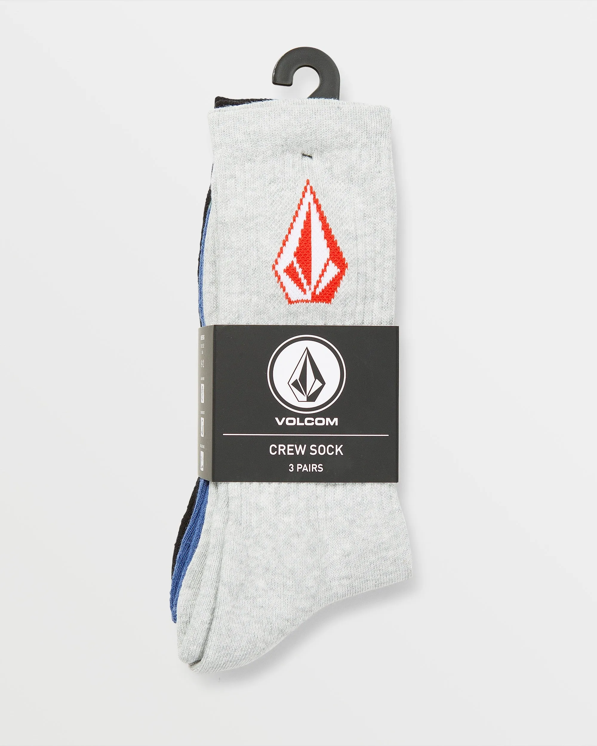 Full Stone 3 Pack Socks - Blueberry