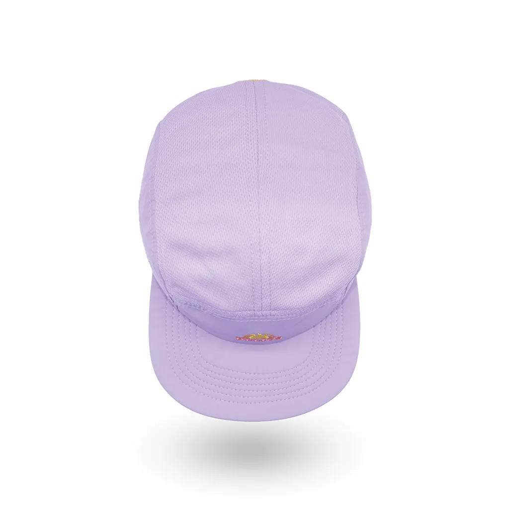 Helios Headwear Ultralight 7 Panel Soft Brim Cap - Lavender