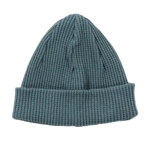 JACKMAN WAFFLE KNIT CAP DARK TURQUOISE