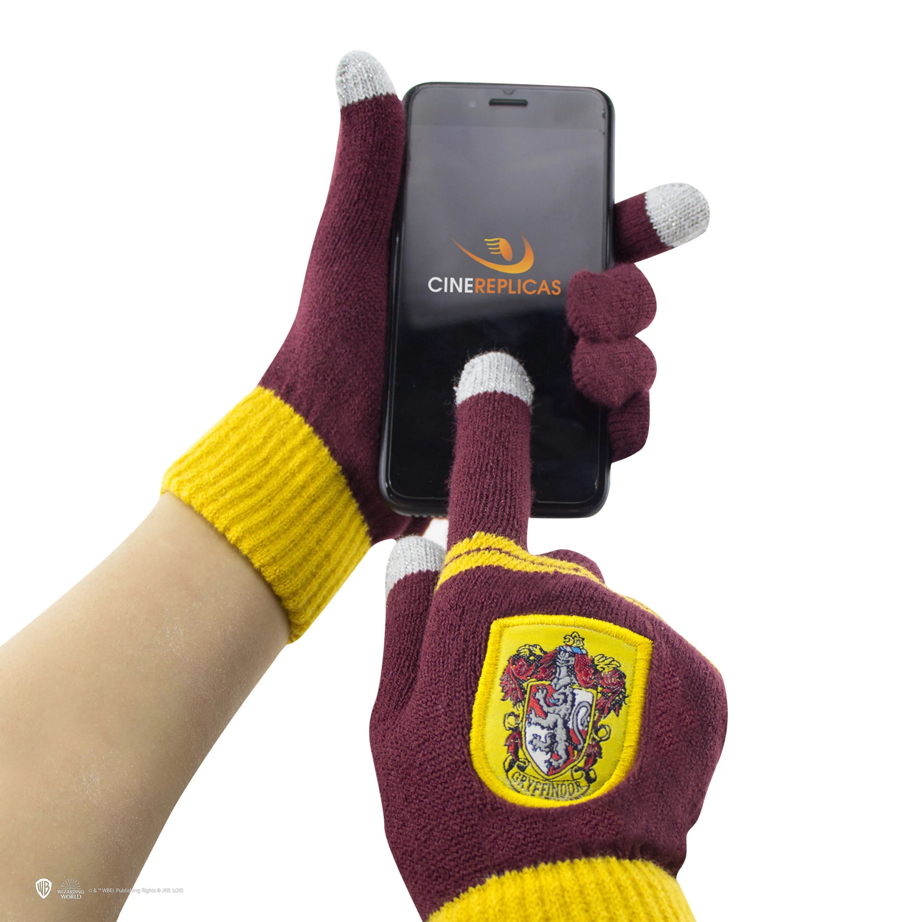 Kids Gryffindor Gloves and Beanie Set