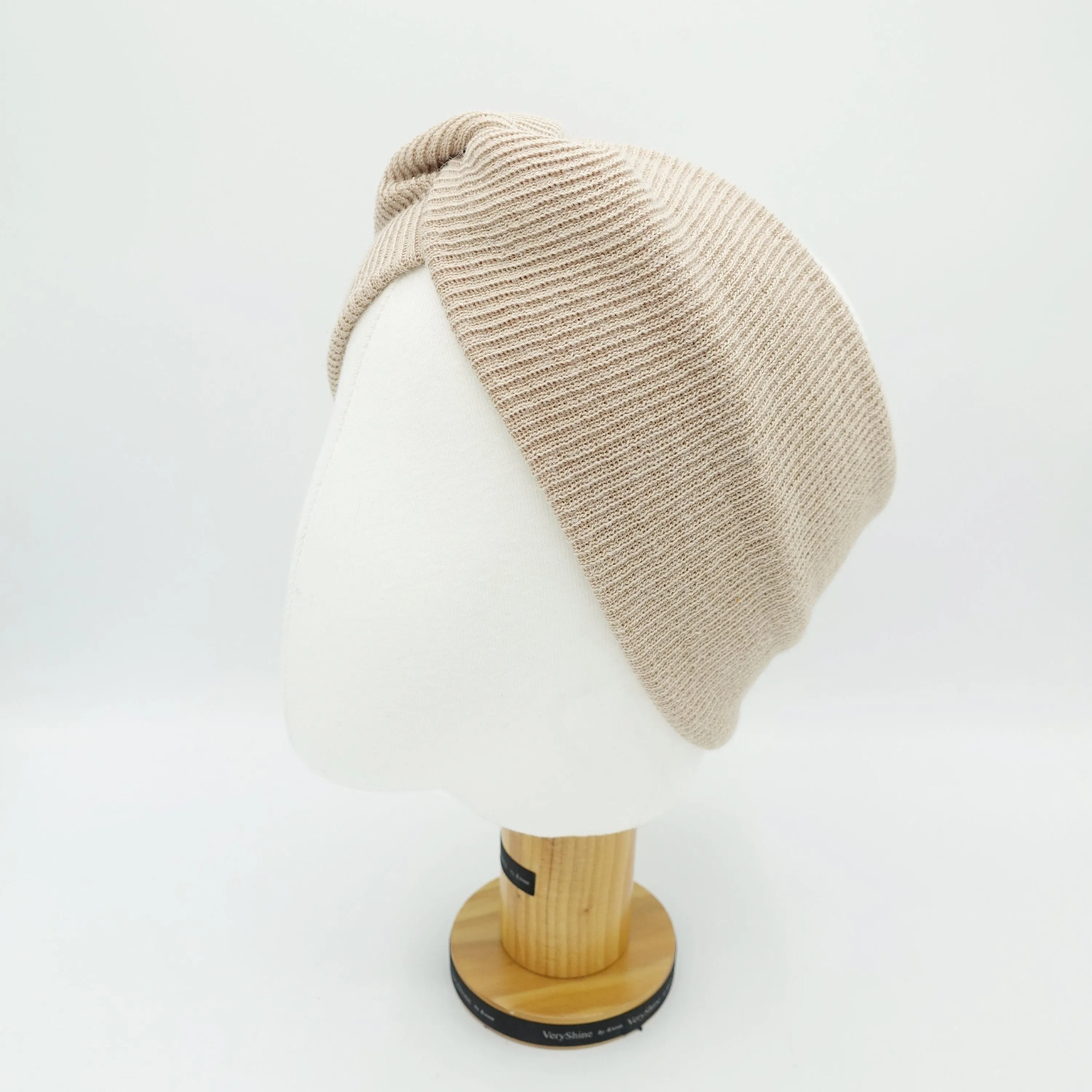 knit headband corrugated headwrap multi-functional Fall Winter neck warmer