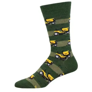 'Lawn Mower' Men's Printed Socks