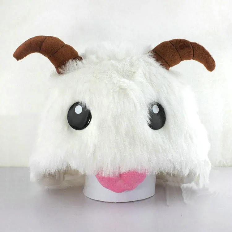 League of Legends LOL Poro Plush Hat Soft Cute