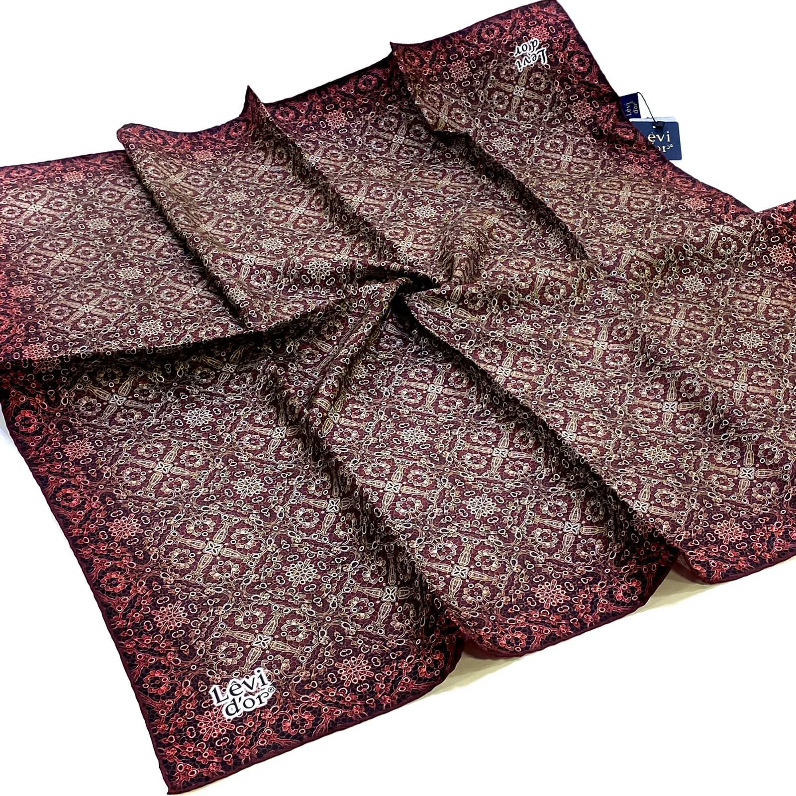 Levidor Kashmir Silk Twill Scarf No. 41