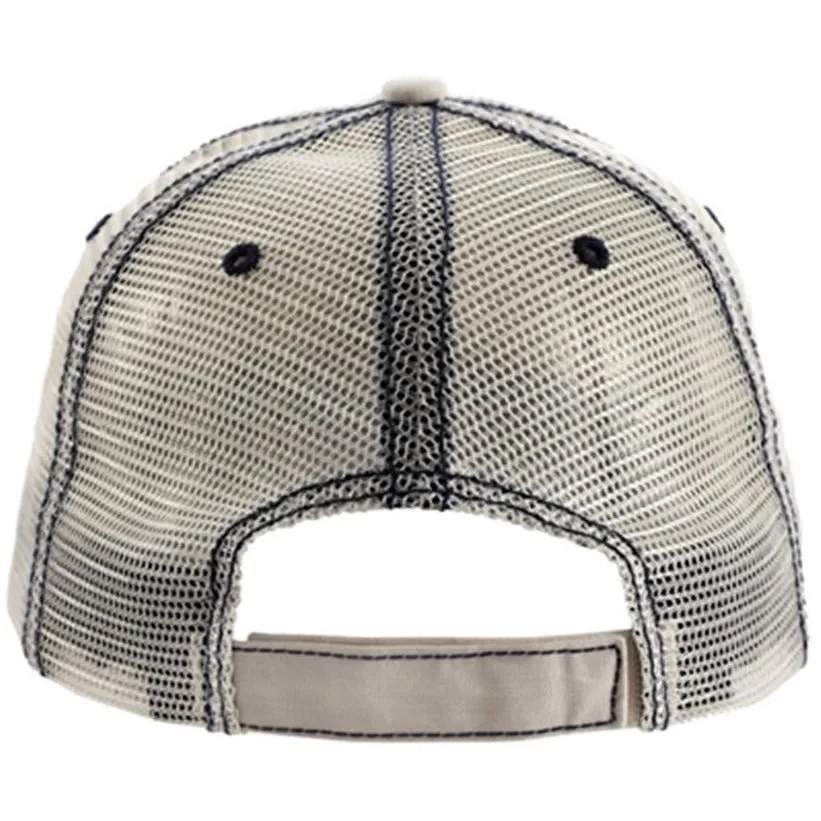 Low Profile Herringbone Cotton Twill Soft Mesh Trucker Hats