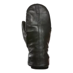 Maggie Faux Fur and Leather Mittens - Women