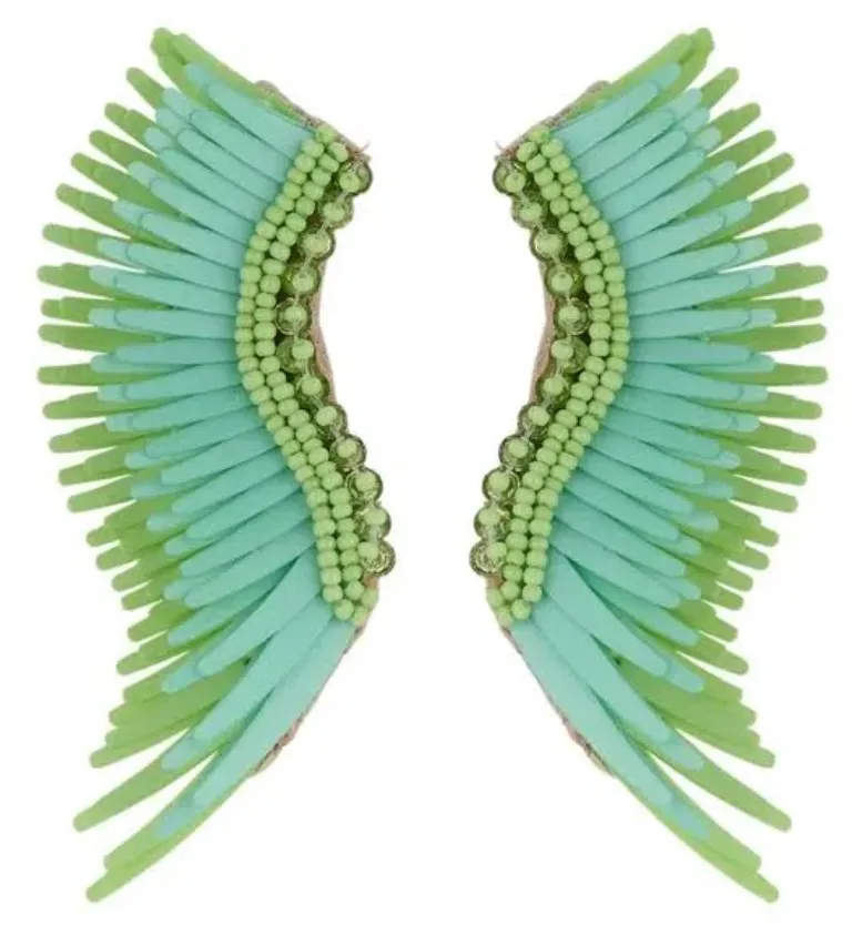 Mignonne Gavigan Midi Madeline Aquamarine Earrings