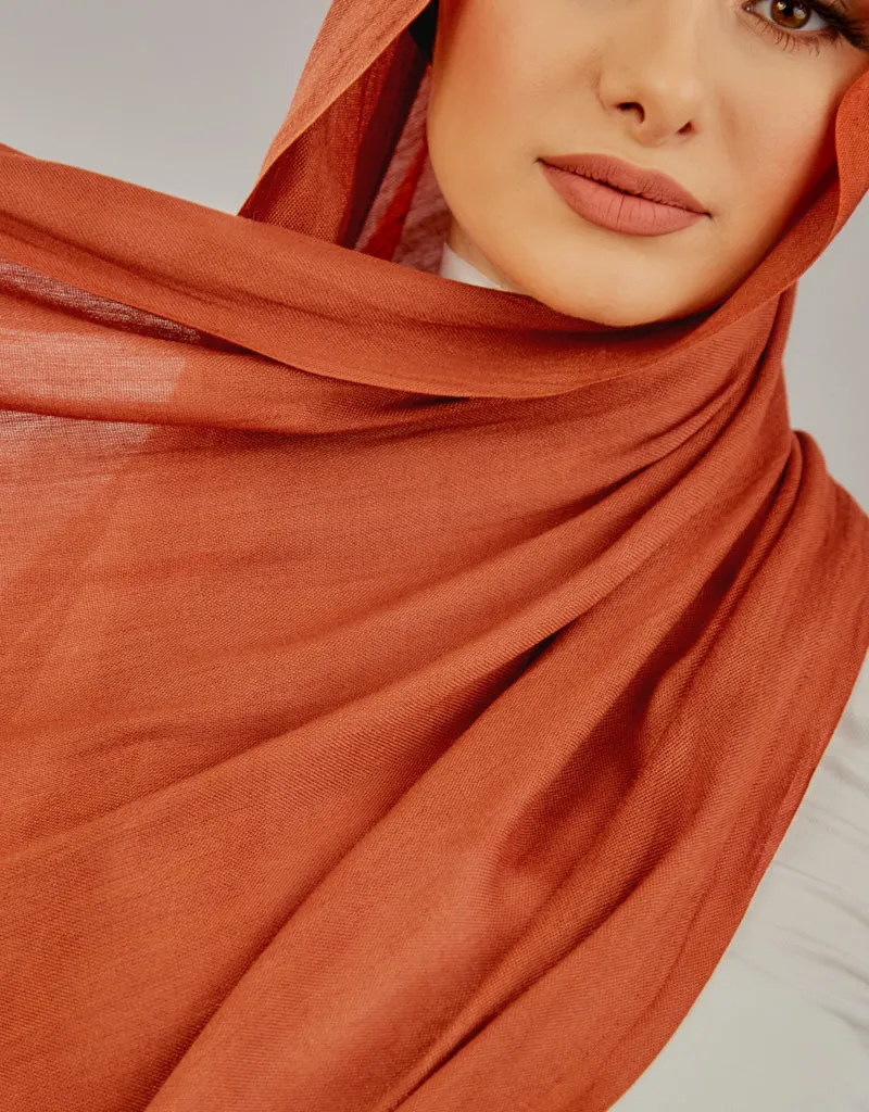 Modelle Twisted Scarves - Shades of Orange