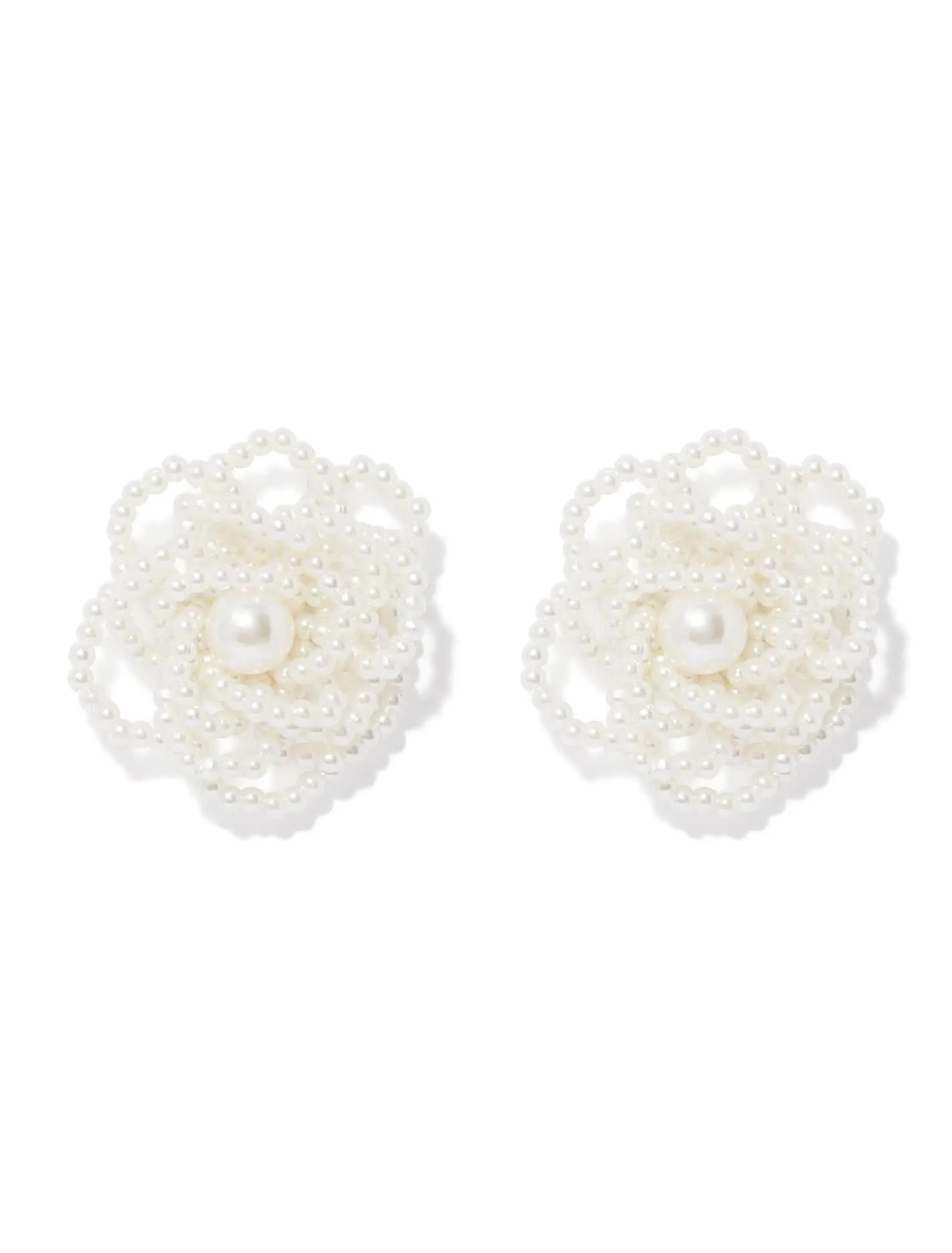 Nova Pearl Flower Earrings