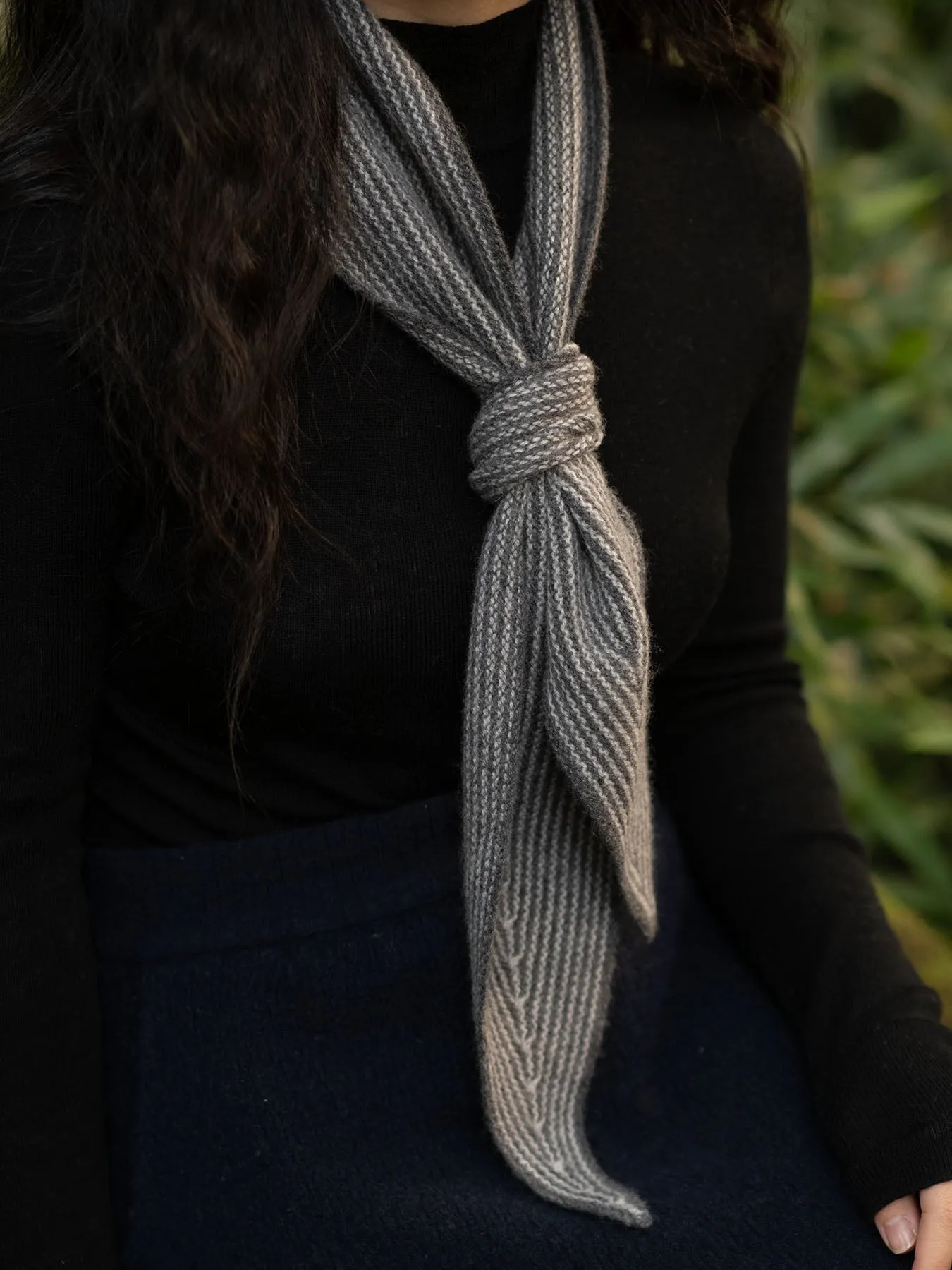 Oats & Rice - Stripey Tie Scarf