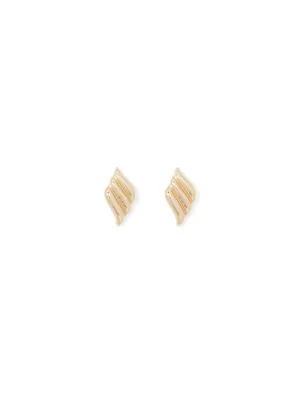 Pam Pretty Panel Stud Earrings