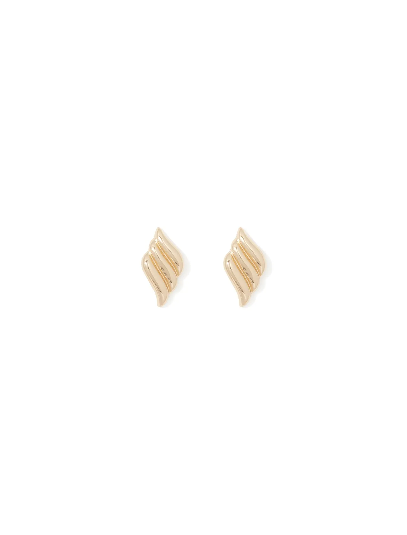 Pam Pretty Panel Stud Earrings