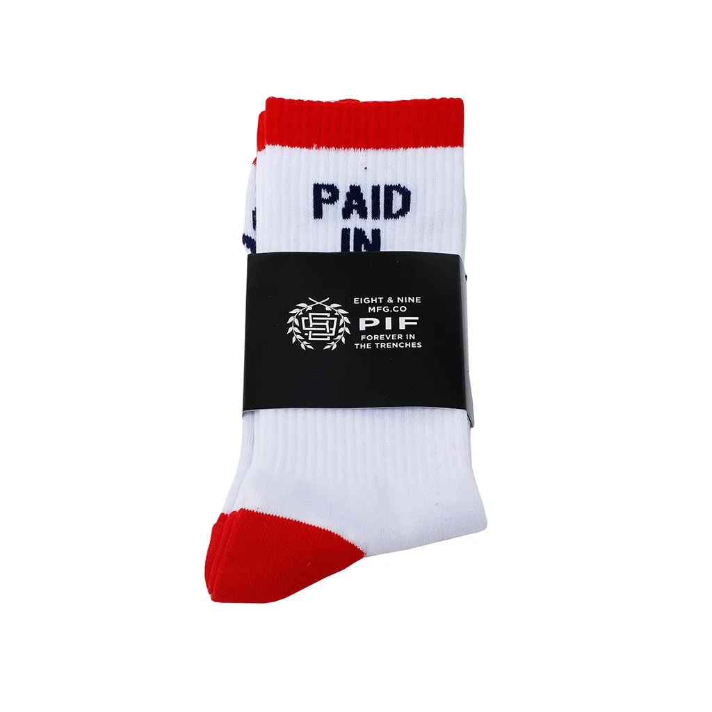 PIF Socks White