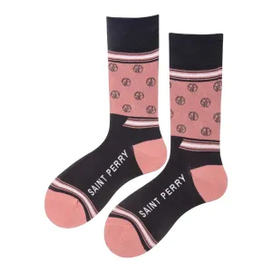 Pink SP Logo Socks