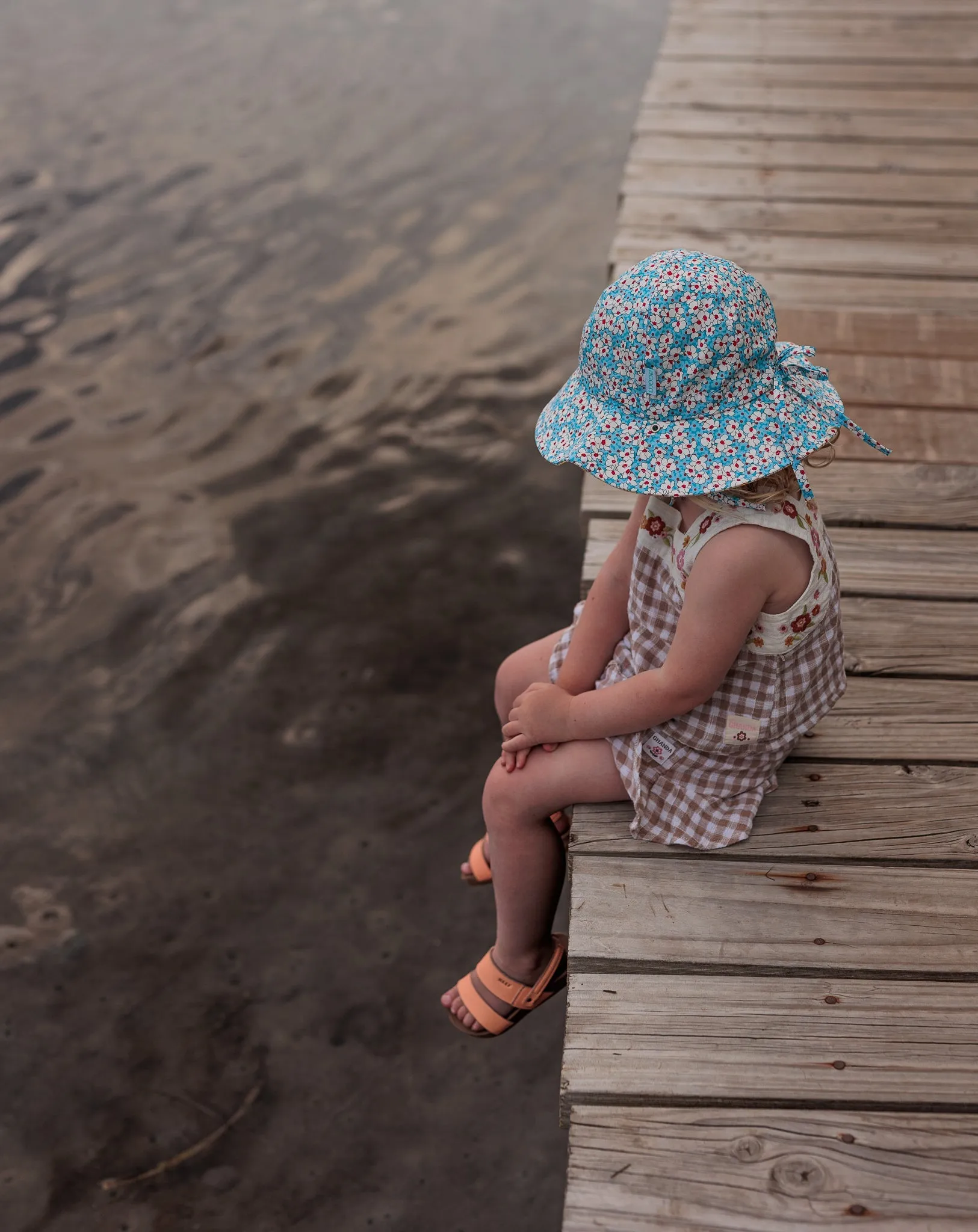 Poppie Wide Brim Reversible Sunhat