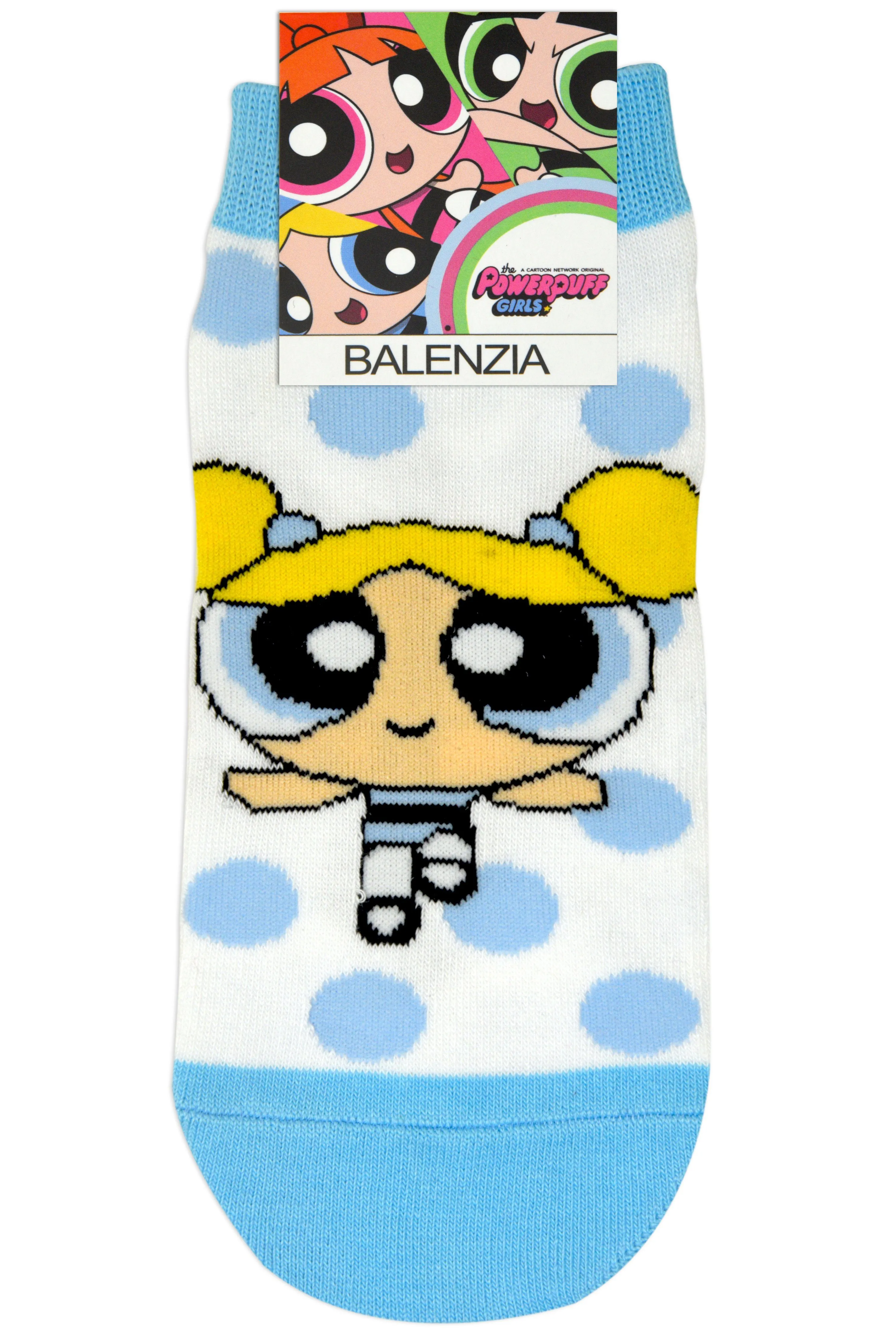 Powerpuff Girls By Balenzia Low Cut Socks for Kids (Pack of 3 Pairs/1U)