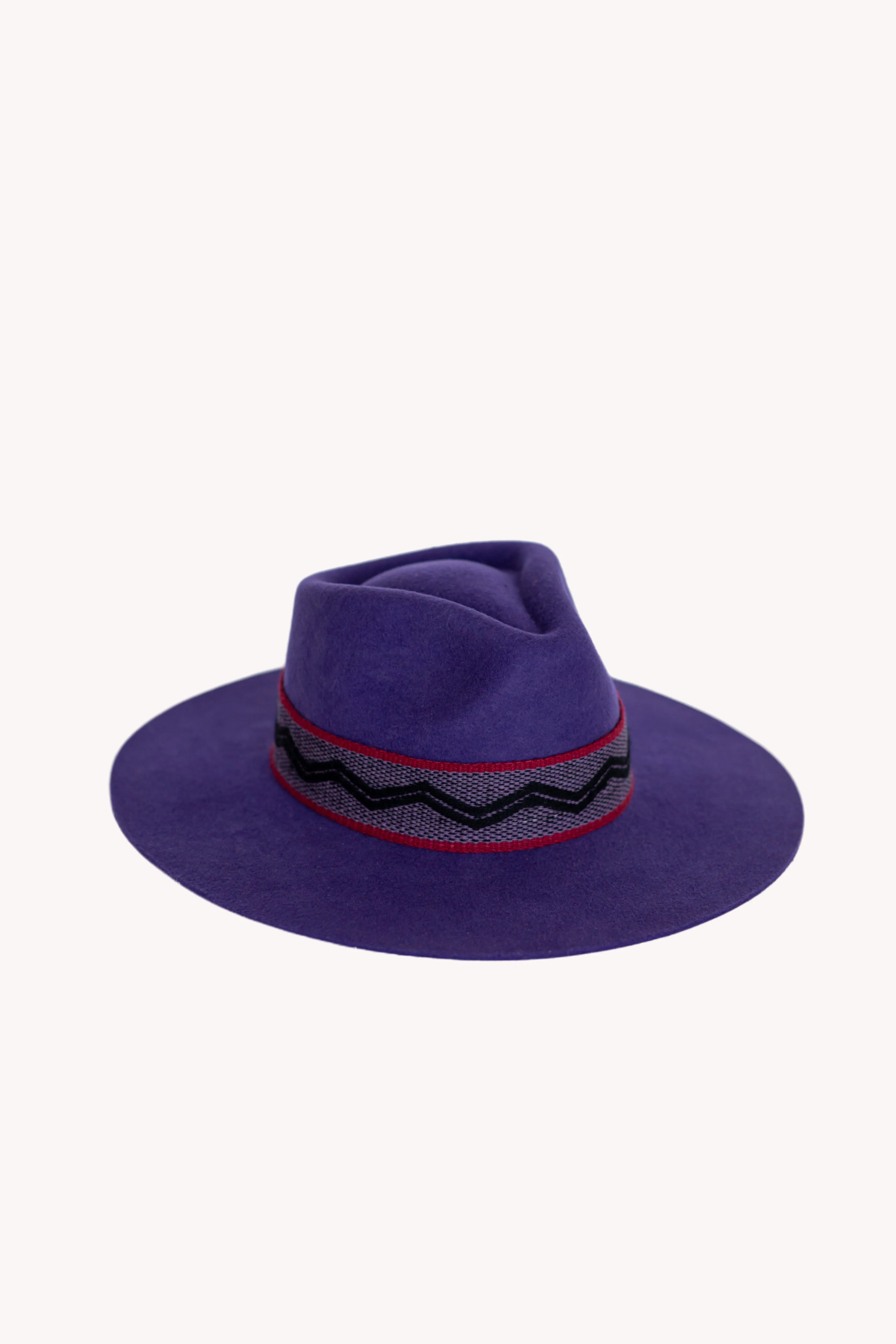 Purple Western Hat