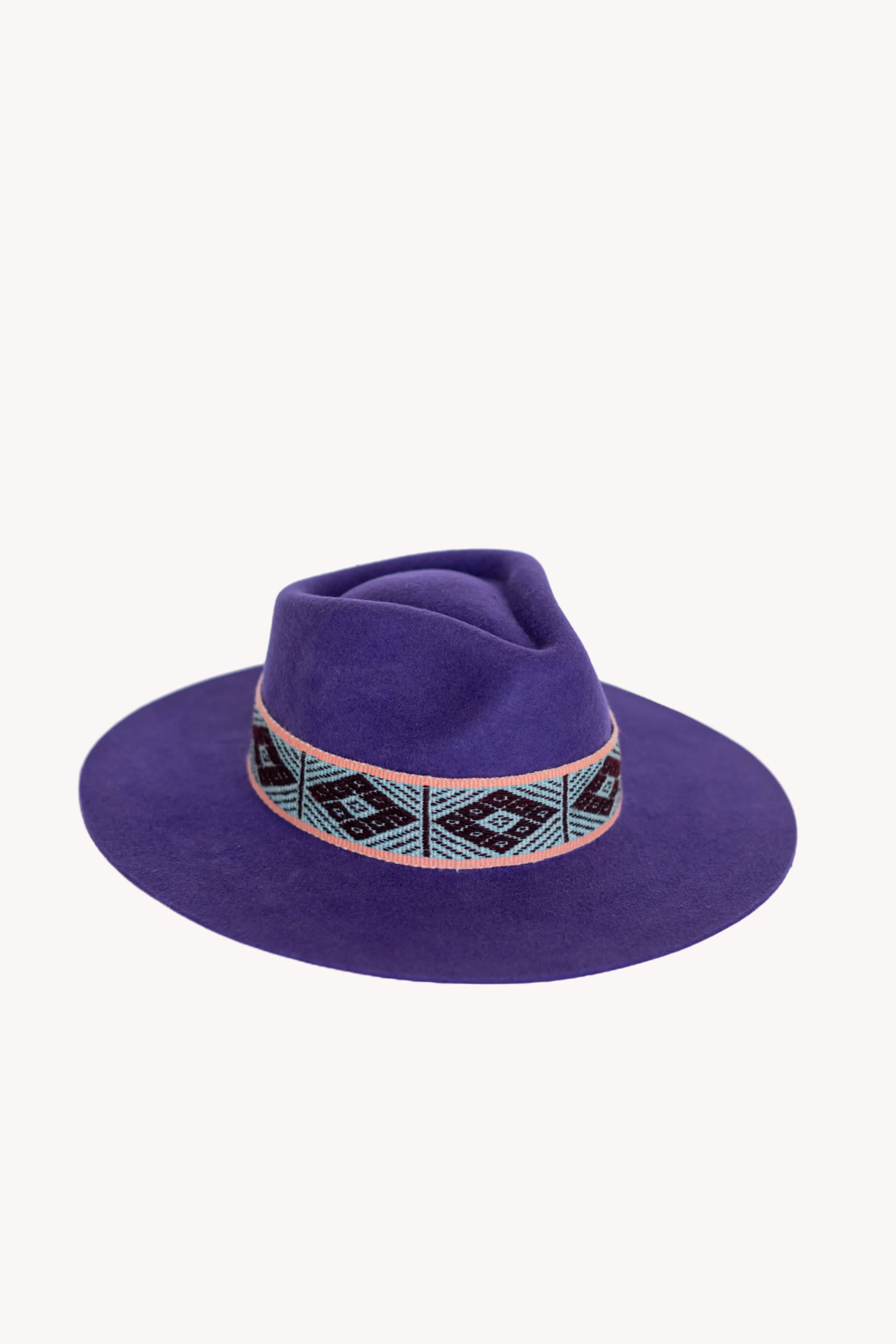 Purple Western Hat