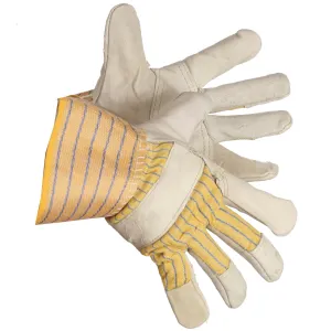 "Bud the Spud" Fleece Lined Leather Work Gloves