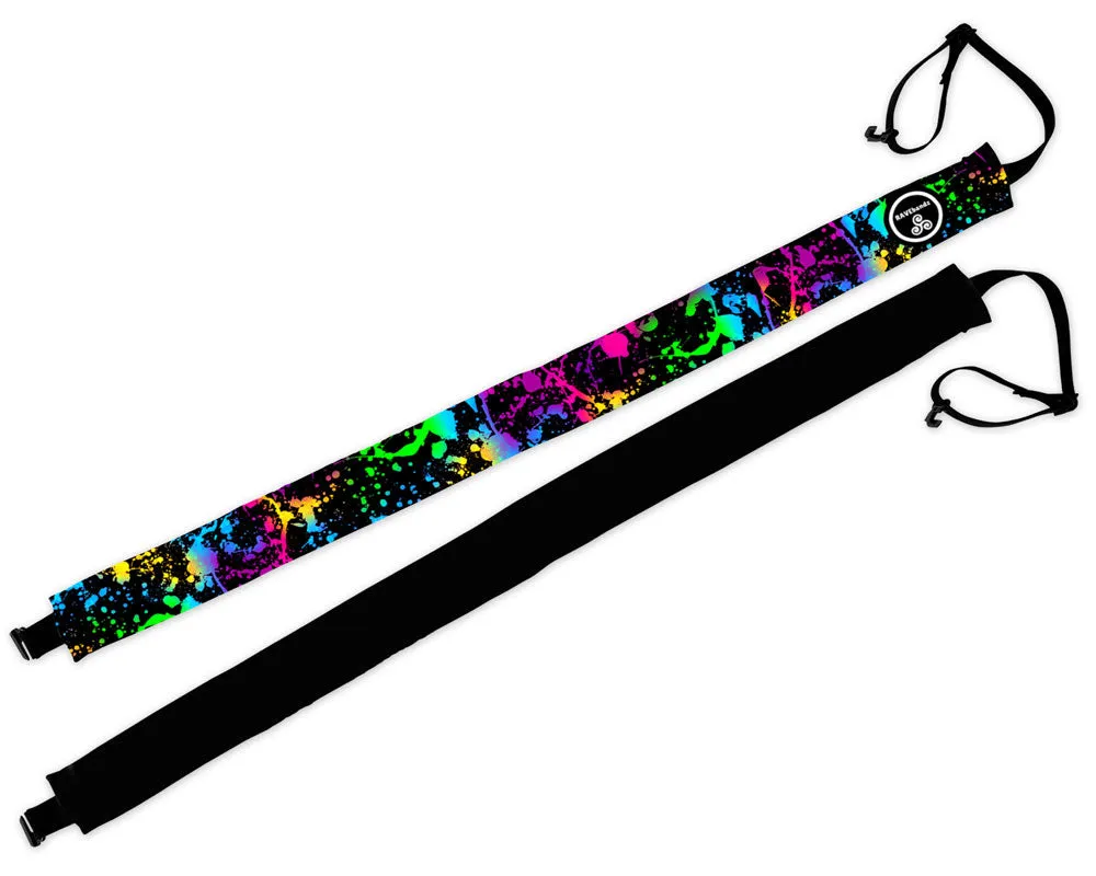 RAVEbandz Adjustable Headbands - (Paint Splatter)